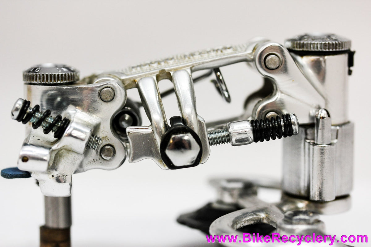 NIB/NOS Campagnolo Nuovo Record Rear Derailleur: Pat 1973 - Original 1970's Box & Wax Paper Instructions