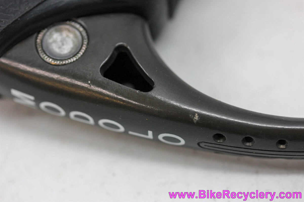 Modolo Master Pro Brakeset: Calipers + Levers & Cables - Bronze Anodized - Ti Hardware - Black 919 Hoods (Near Mint++ Almost NOS)