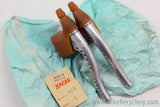 NIB/NOS Mafac Course 429 Brake Levers: Silver - Drilled (MINT)