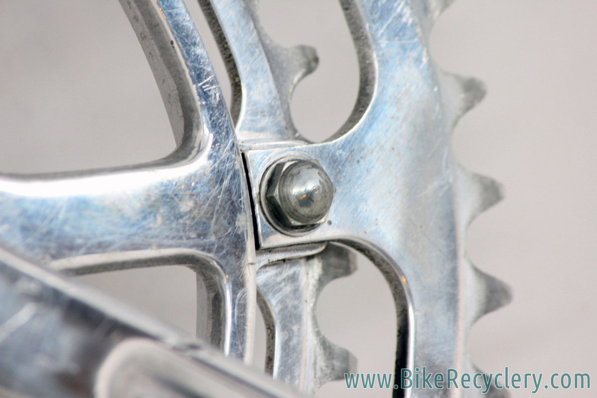 TA Criterium REF 1500 Alloy Crankset: "Cottered" - 1950's - Phil Wood BB - Fluted -