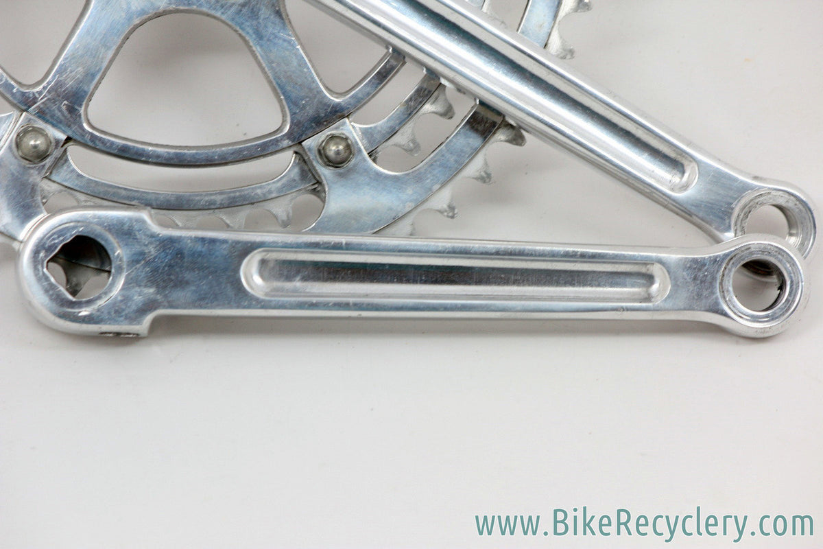 TA Criterium REF 1500 Alloy Crankset: "Cottered" - 1950's - Phil Wood BB - Fluted -