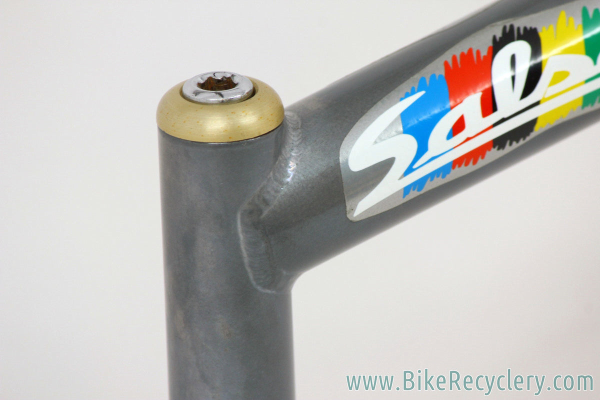 Custom GREY Salsa Cycles Moto Quill Road Stem: 1" - 115mm x 26mm - 15 DEG (EXC)