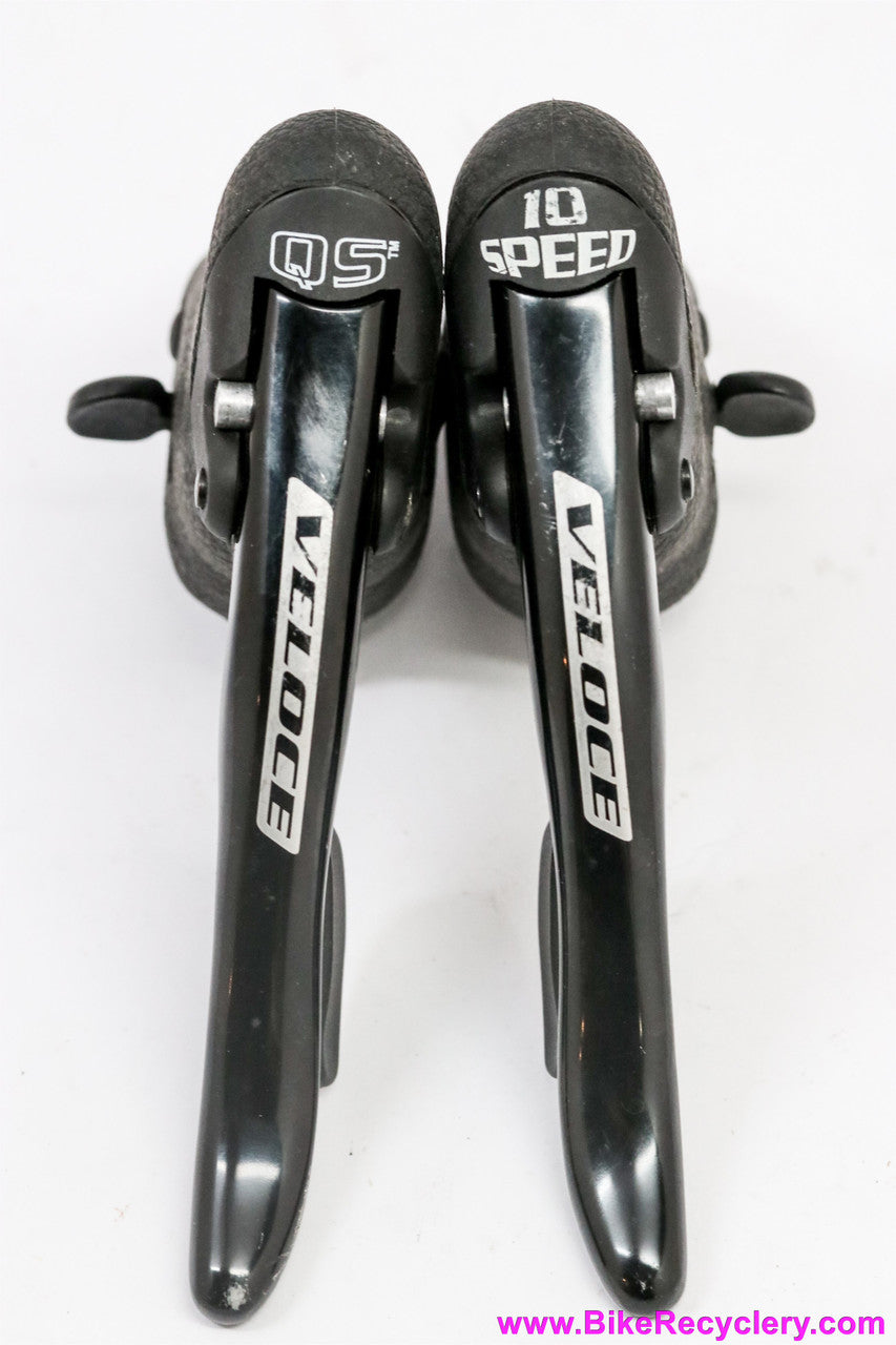 Campagnolo Veloce QS Escape Ergo Shifters: 10 Speed 2x10 - Black (Near Mint)