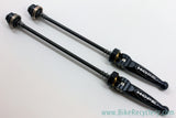 Hope Quick Release Skewers: Black - Pair Front/Rear (MINT)