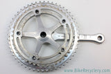 Campagnolo Nuovo Record Drive-Side Crank Arm: 170mm - 45t & 52t Chainrings