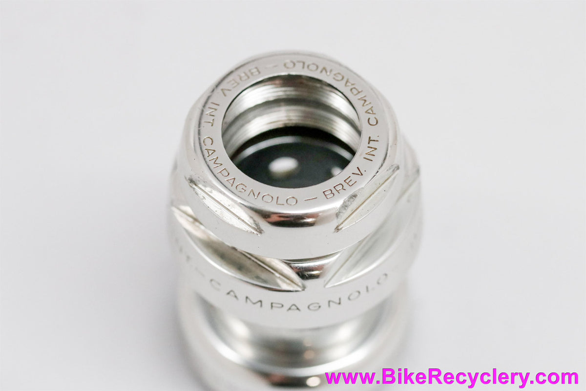 Campagnolo C-Record Headset: 304/104 - Drilled - Alloy - Italian (Near Mint+ Low Miles)