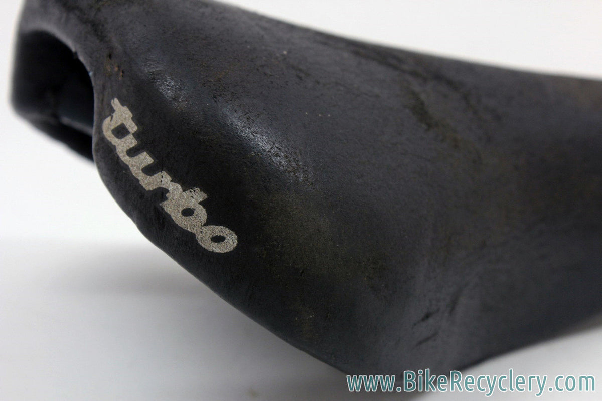 1987 Selle Italia Turbo Saddle: Black Suede