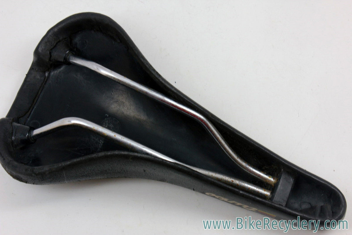 1987 Selle Italia Turbo Saddle: Black Suede