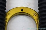 2001/2002 Prototype Rockshox Judy DH Suspension Fork: Psylo Gold Paint - 100mm - Disc/V-Brake