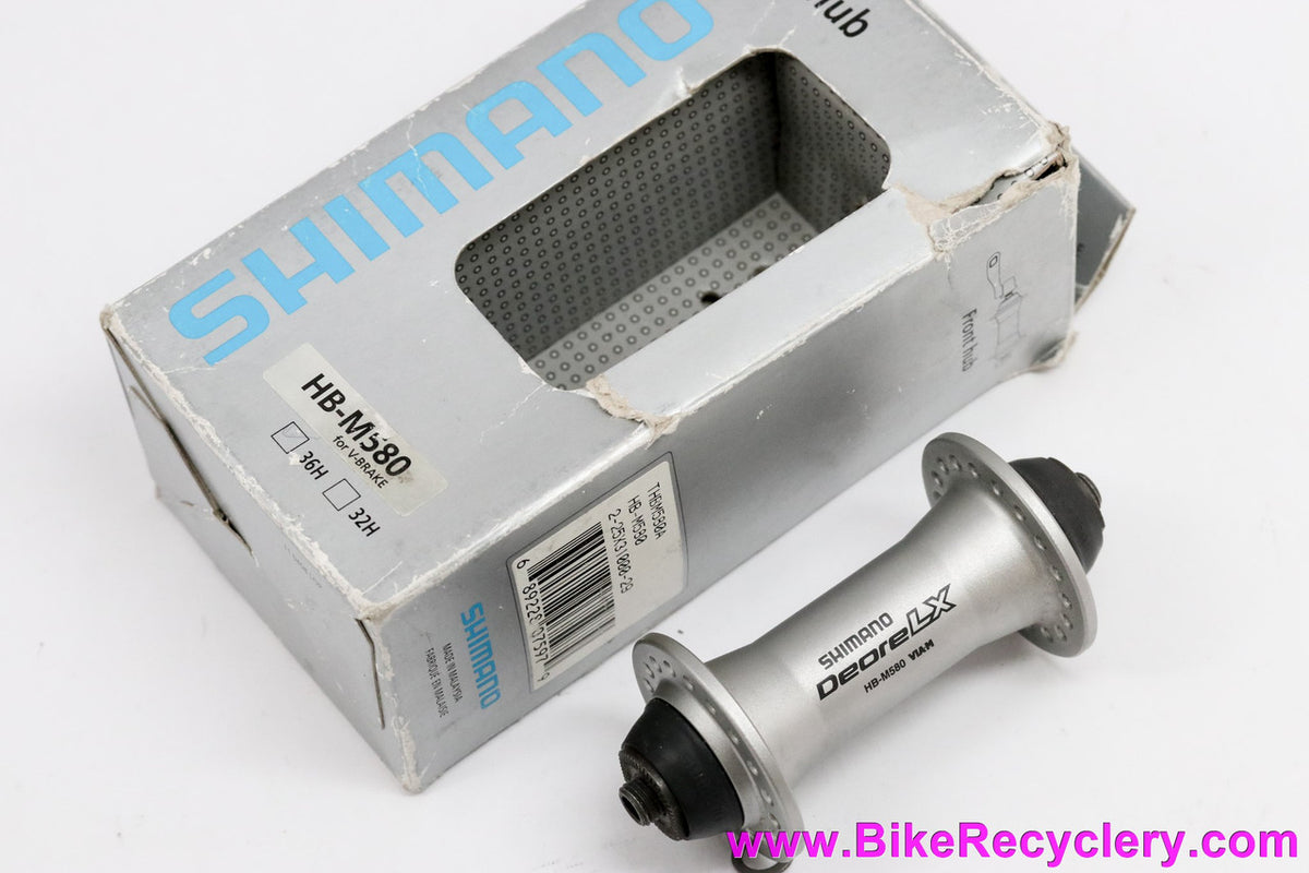 Shimano Deore LX HB-M580 Front Hub: 36H - Grey (New)