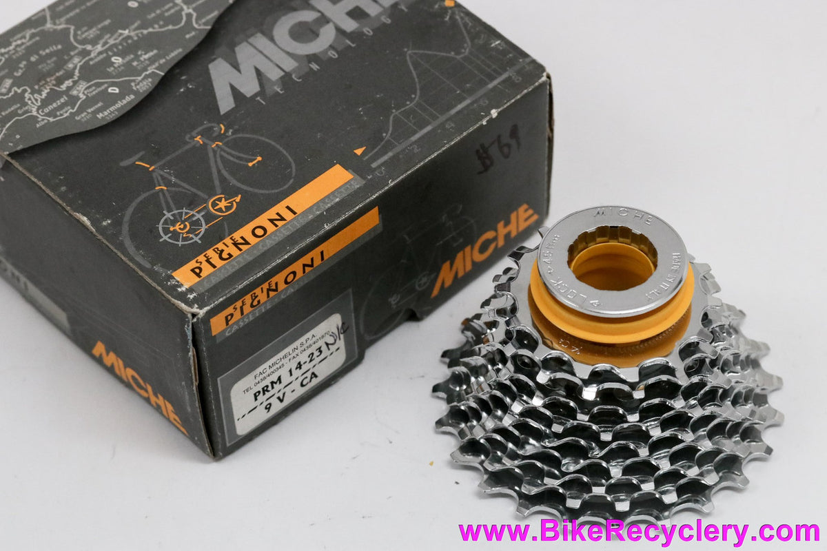 Miche Primato 9 Speed Campagnolo Cassette: 14-23t Junior Gearing (New)