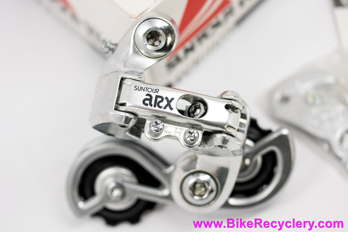 NIB/NOS Suntour ARX Rear Derailleur: RD-4300 - Short Cage - Silver