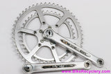 Early Specialties TA Pro 5 Vis Crankset: 170mm x 52/40T Capped Pedal Holes - French (Near Mint+ Low Miles)