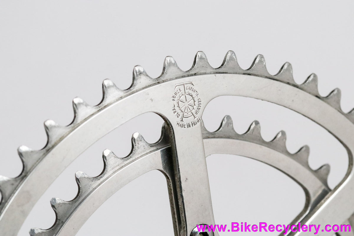 Early Specialties TA Pro 5 Vis Crankset: 170mm x 52/40T Capped Pedal Holes - French (Near Mint+ Low Miles)