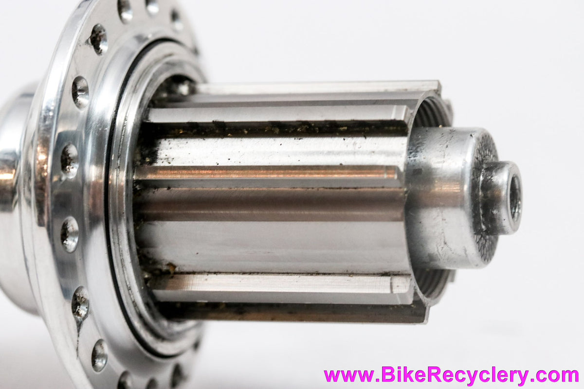 White Industries H3/H2 Road Hubset: Campy 9/10/11s - 36H / 32H - Polished - Ti Freehub (Near mint+ Low Miles)