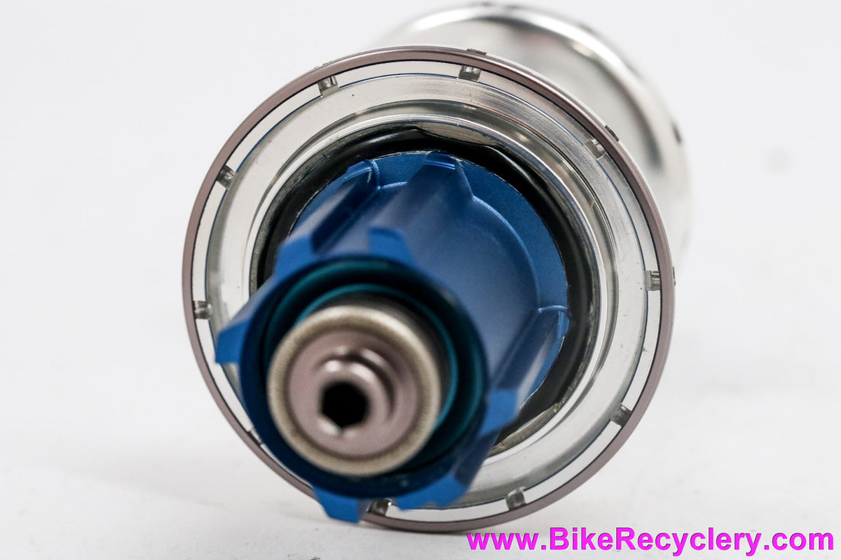 Zipp 188 Rear Hub: 20H - Campagnolo 9/10/11s - Silver w/ Blue & Smoke (NEW)