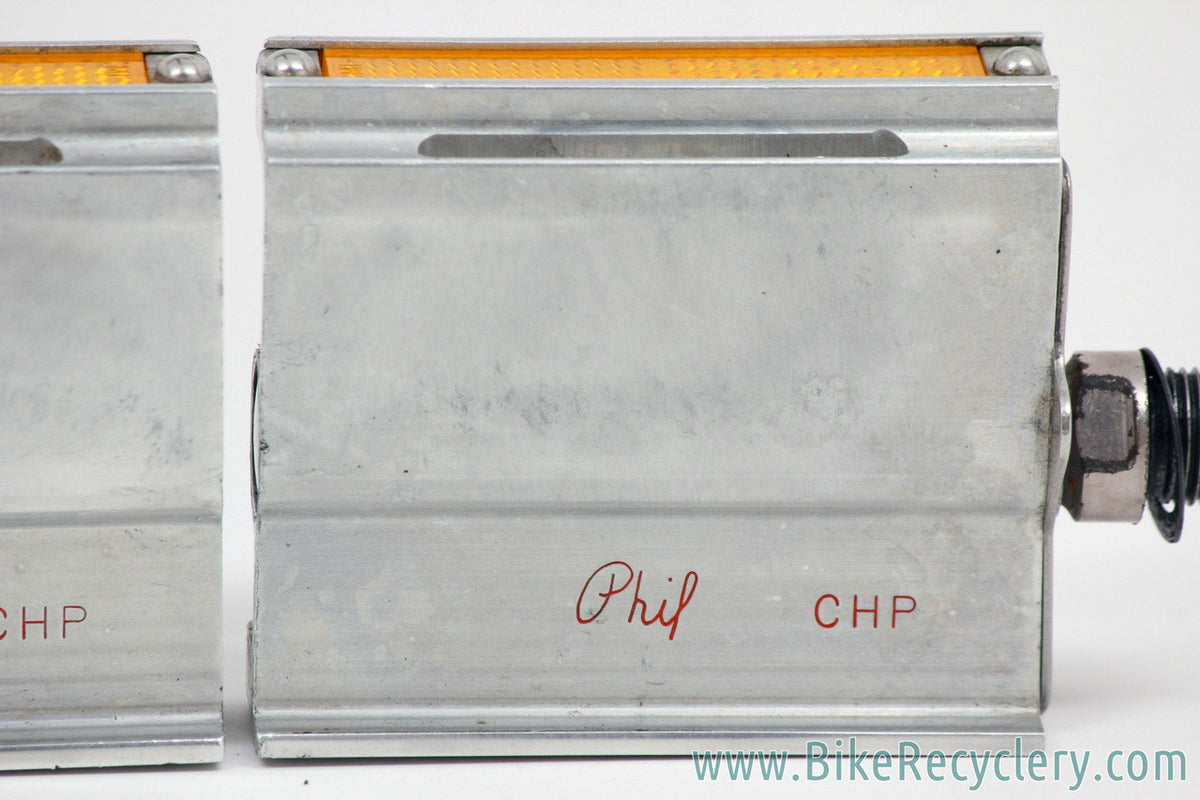 Phil Wood California Highway Patrol (CHP) Pedals: 1970's (Near MINT)