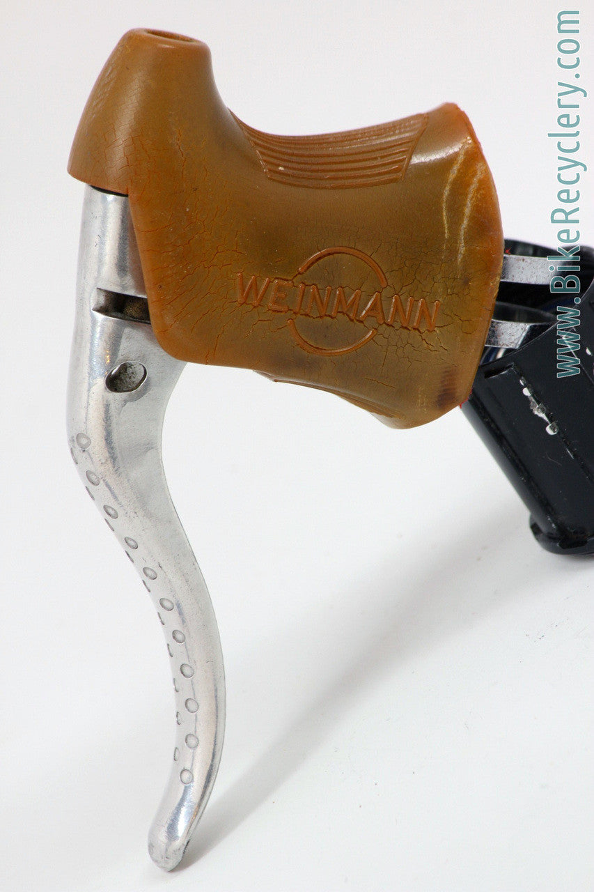 Weinmann AG No. 157 Junior's Compact Drilled Brake Levers: For Very Small Hands! Non-Aero - Vintage 1970's / 1980's