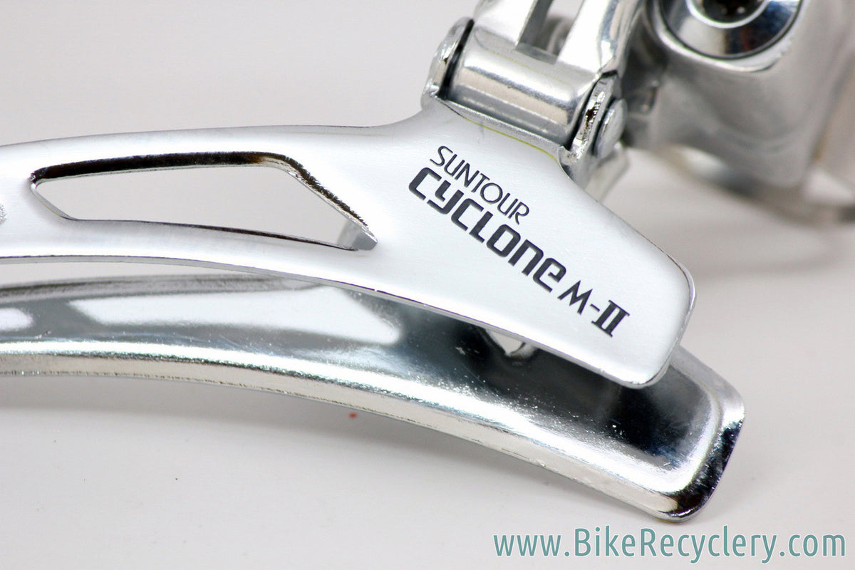 NOS Suntour Cyclone MK-2 Front Derailleur: Endless Band Type - FD-2300 (Take off)
