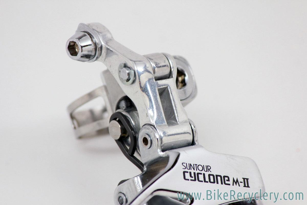 NOS Suntour Cyclone MK-2 Front Derailleur: Endless Band Type - FD-2300 (Take off)