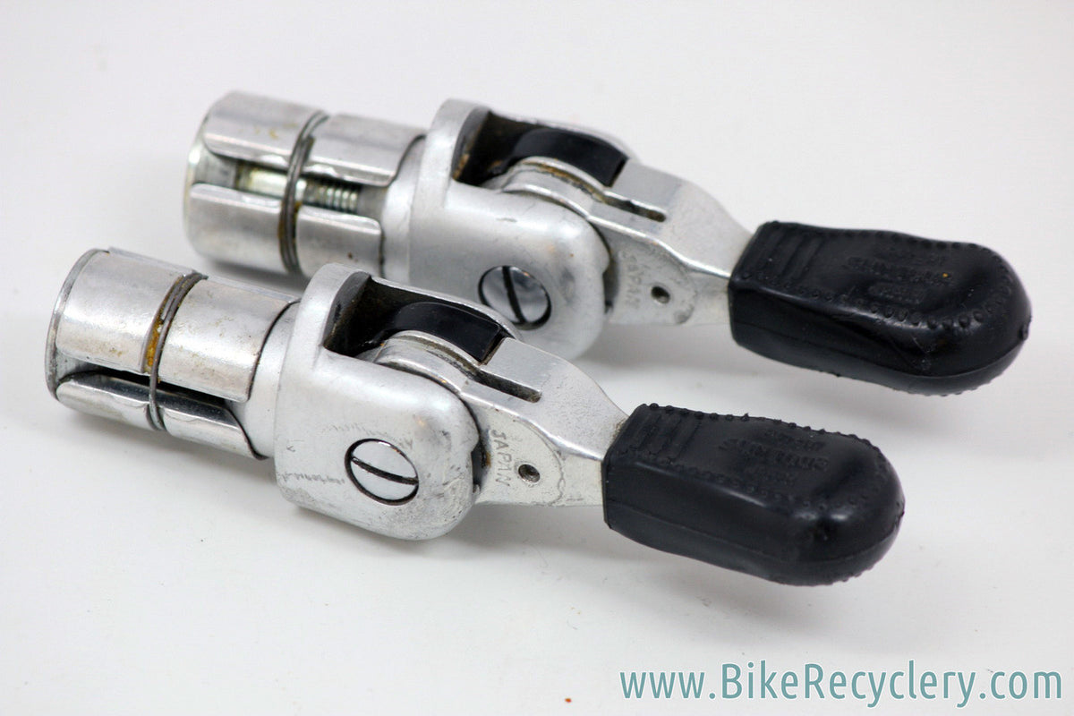 Vintage Suntour Barcon Bar End Shifters:  Mod 3090 - Retro Friction (EXC+)