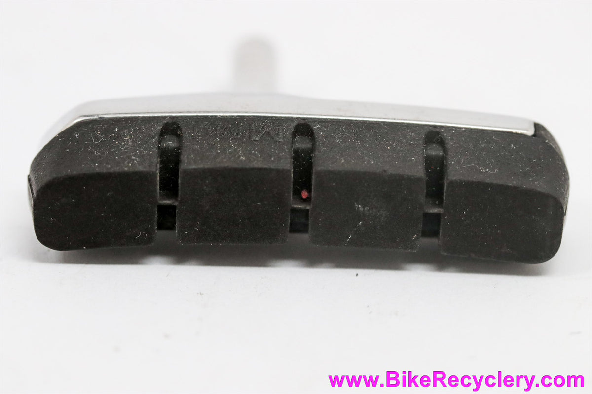 NIB/NOS Shimano Deore LX BR-M565 M65/T Cantilever Brake Pads: Silver Holders Cantilever Brake Pads: Vintage 1990's (Set/4)