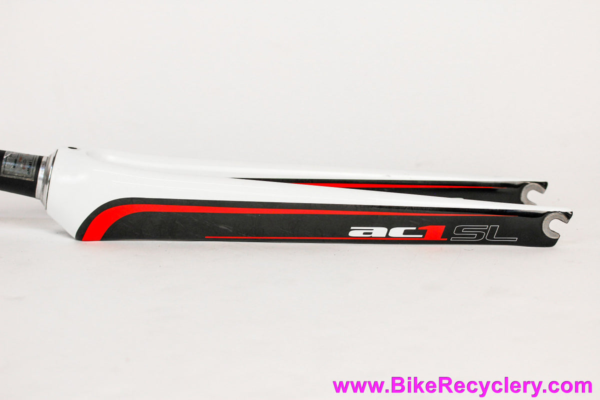 Blue AC1 SL FULL Carbon Aero Road Fork: 1 1/8" (230mm) - 700c - 45mm Rake (EXC)