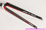 Blue AC1 SL FULL Carbon Aero Road Fork: 1 1/8" (230mm) - 700c - 45mm Rake (EXC)