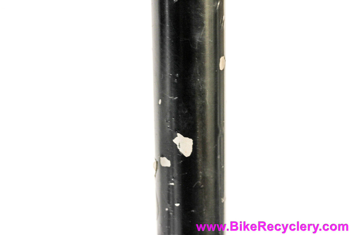Vintage Silca Super Pista Floor Pump: Wooden Handle - Brass Head & Nut - Yellow Vertical Logo (EXC+ Works Perfectly)