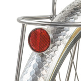 Velo Orange Fender Mounted Reflector: Rear/Red - Polished (NEW)